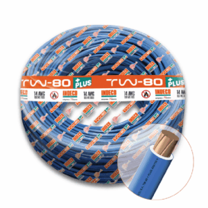 Cable 14 Awg Tw-80 Indeco Rollo 100 M